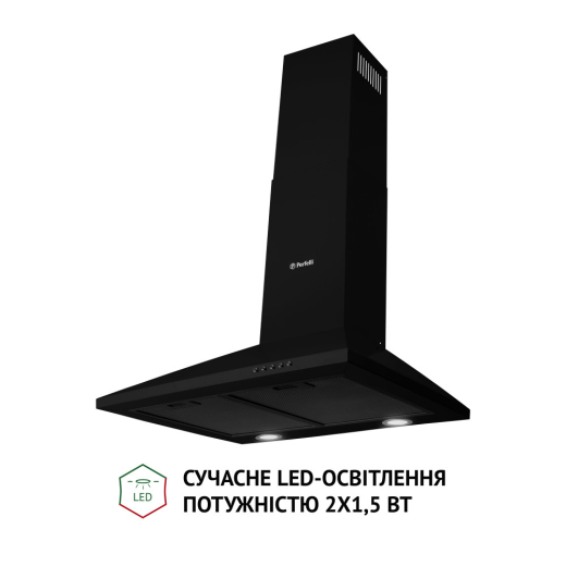 Витяжка купольна Perfelli K 6210 BL 700 LED - 2