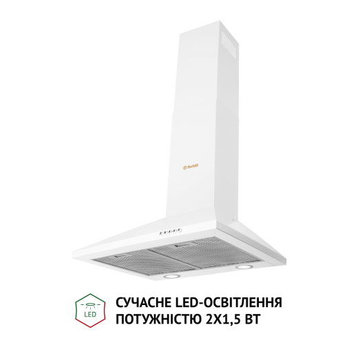 Витяжка купольна Perfelli K 5210 WH 700 LED - 2