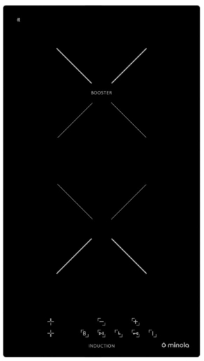 Індукційна варильна поверхня Minola MI 3037 KBL - 1