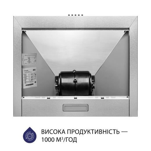 Вытяжка купольная Minola HK 6614 I 1000 LED - 5
