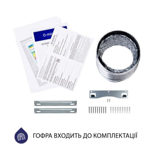 Витяжка купольна Minola HK 5214 I 700 LED - 9