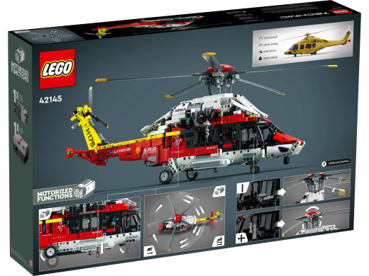 Конструктор LEGO Technic Рятувальний гелікоптер Airbus H175 (42145) - 10