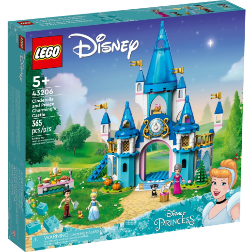 Конструктор Замок Попелюшки і Прекрасного принца LEGO Disney Princess 43206 - 8
