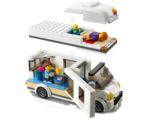 Конструктор Каникулы в доме на колесах LEGO City 60283 - 4