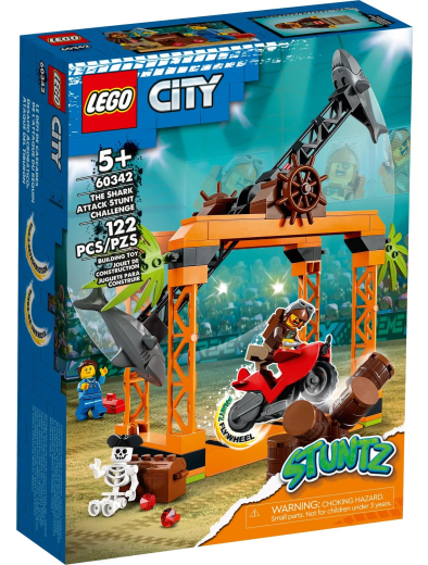 Конструктор Каскадерське завдання «Напад Акули» LEGO City Stuntz 60342 - 7