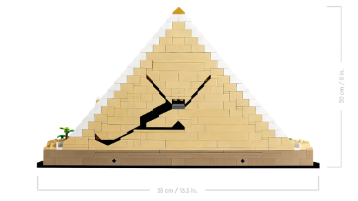 Конструктор Піраміда Хеопса LEGO Architecture 21058 - 11