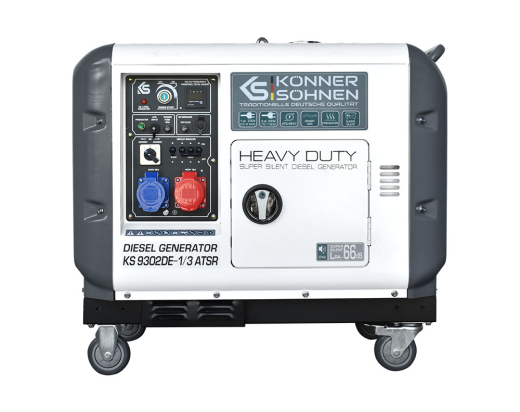 Генератор дизельный Konner&Sohnen KS 9302DE-1/3 ATSR - 3