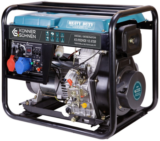 Генератор дизельний Konner&Sohnen KS 8100HDE-1/3 ATSR (EURO V) - 6