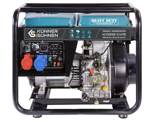 Дизельный генератор KS 9102HDE-1/3 ATSR (EURO II) - 1