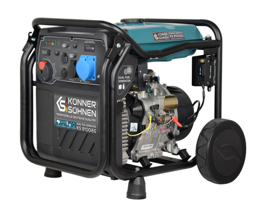 Інверторний газобензиновий генератор KS 8100iEG - 1