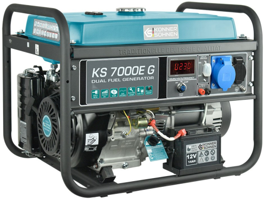Генератор газобензиновий Konner&Sohnen KS 7000E G - 3