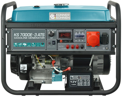 Бензиновый генератор Konner&Sohnen KS 7000E-3 ATS - 1