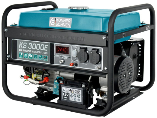 Генератор бензиновий Konner&Sohnen KS 3000E - 3