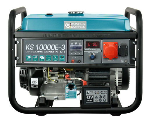 Бензиновий генератор KS 10000E-3 - 1