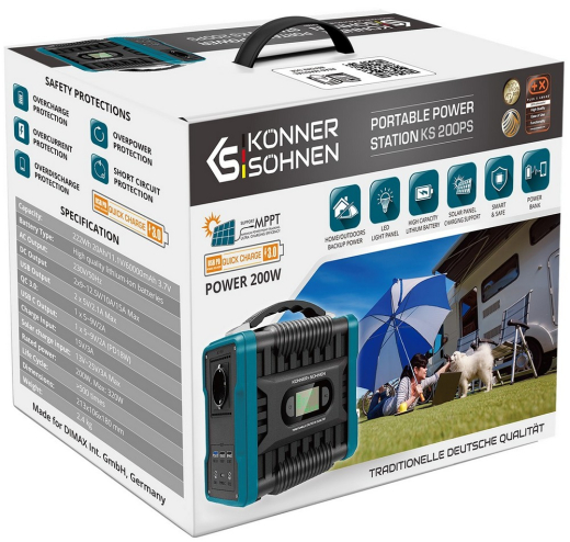 Зарядная станция Konner&Sohnen KS 200PS - 10
