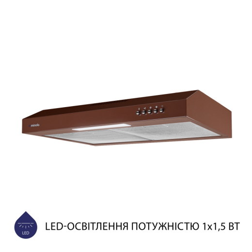Плоска витяжка Minola HPL 512 BR - 3