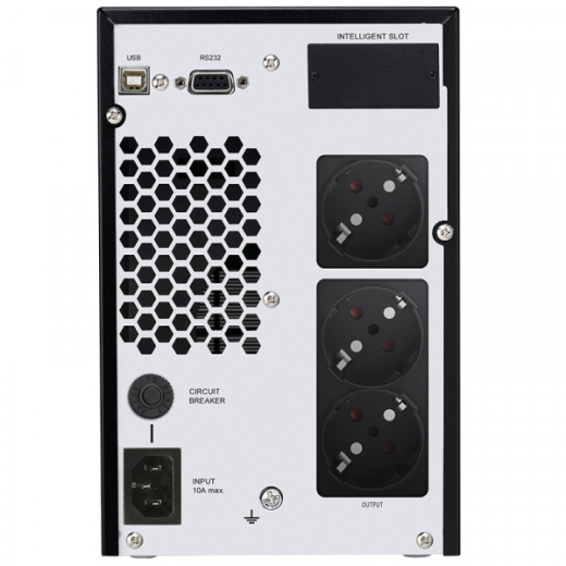 ИБП FSP Champ 1 kVA, Tower, Schuko (CH-1101TS), 1000VA/900W, Online, IEC*6,CE (PPF8001300) - 2