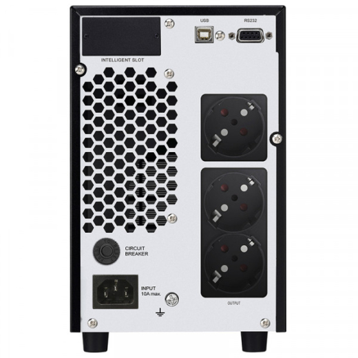 ДБЖ FSP Champ 2 kVA, Tower, Schuko (CH-1102TS), 2000VA/1800W, Online, Schuko*6,CE (PPF16A1900) - 2
