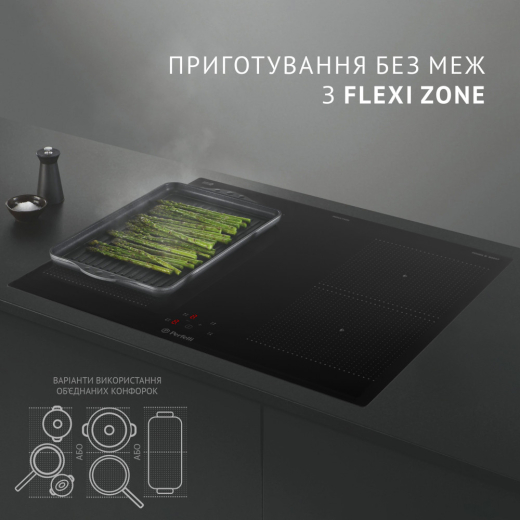 Варильна поверхня Perfelli HI 674 BL - 3