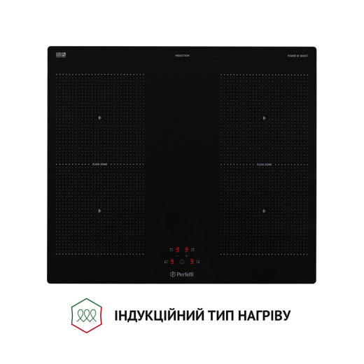 Варильна поверхня Perfelli HI 684 BL - 5