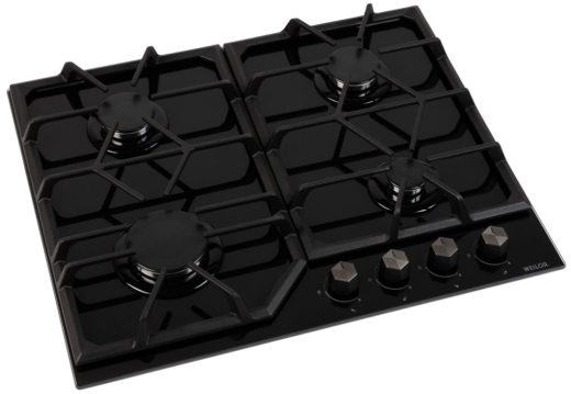 Газова варильна поверхня WEILOR GG 604 BL - 3