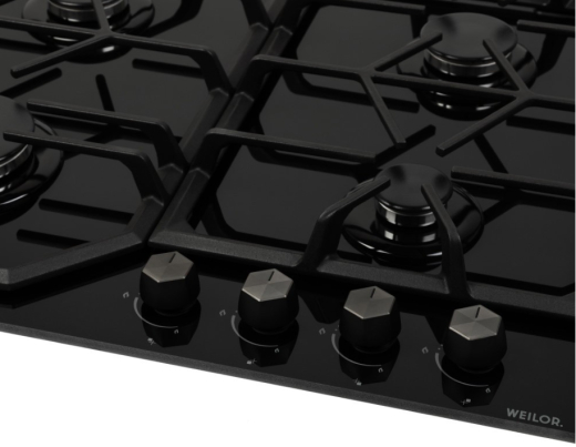 Газова варильна поверхня WEILOR GG 604 BL - 4