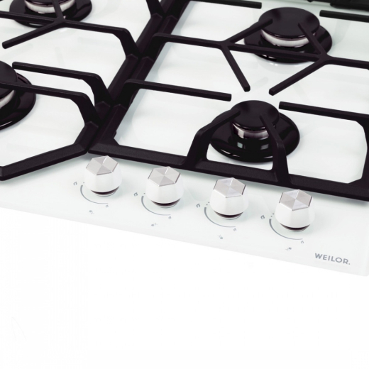 Варильна поверхня WEILOR GG 604 WH - 4