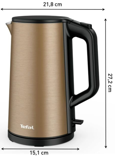 Электрочайник TEFAL DOUBLE LAYER SS KI583C10 - 7