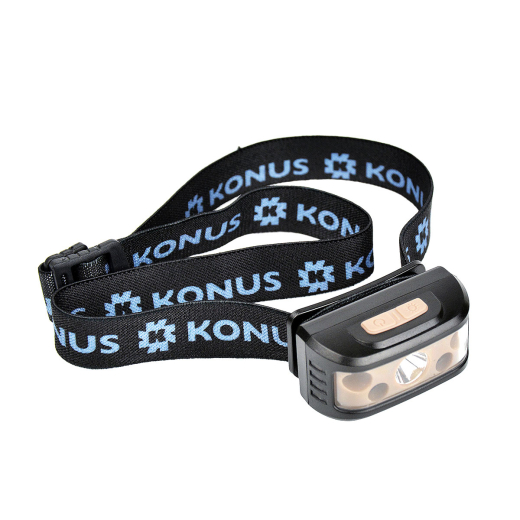 Фонарь налобный KONUS KONUSFLASH-7 (236 Lm) Sensor USB Rechargeable - 1