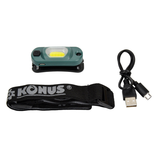 Ліхтар налобний KONUS KONUSFLASH-6 USB Rechargeable - 4