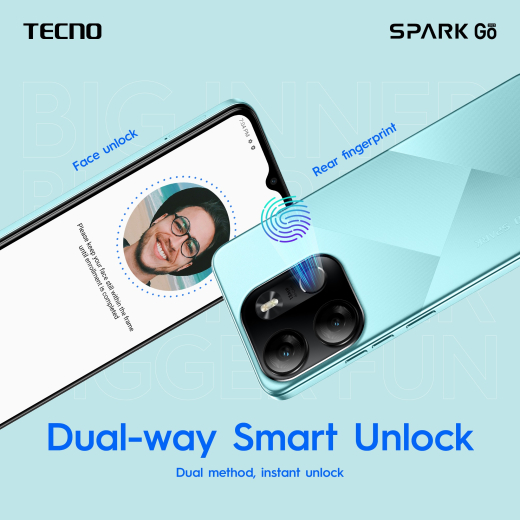 Смартфон TECNO Spark Go 2023 (BF7) 4/64Gb 2SIM Uyuni Blue (4895180793028) - 7