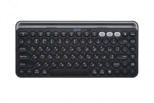 Клавіатура 2E KS250 WL BT Black (2E-KS250WBK) - 1