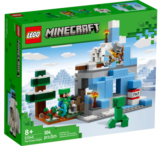 Конструктор LEGO Minecraft Замерзлі верхівки (21243) - 8