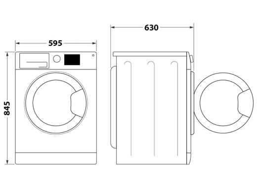Стиральная машина Whirlpool Whirlpool FFB 9448 BV UA - 7