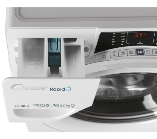 Пральна машина автоматична Candy RO4 1274DWMT/1-S - 4