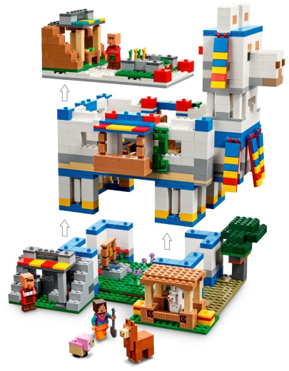 Конструктор LEGO Minecraft Деревня ламы (21188) - 9