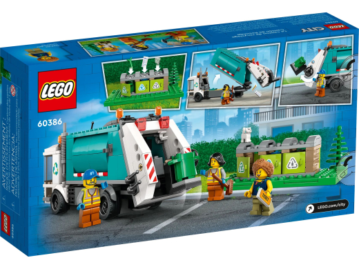 Конструктор Сміттєпереробна вантажівка LEGO City 60386 - 11