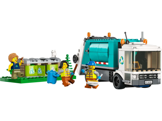 Конструктор Сміттєпереробна вантажівка LEGO City 60386 - 2