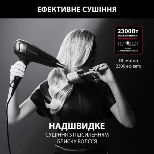 Фен Rowenta POWERLINE KARL LAGERFELD CV591LF0 (CV591LF0) - 10