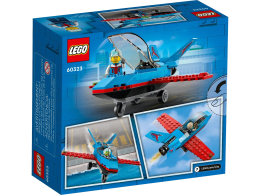 Конструктор Каскадерський літак LEGO City 60323 - 5