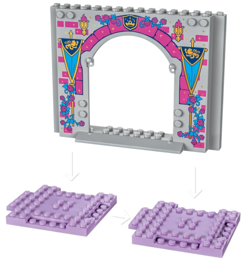 Конструктор Замок Аврори LEGO Disney Princess 43211 - 7