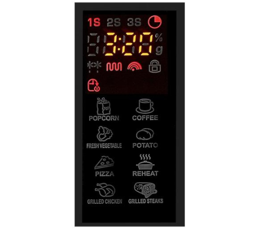 Мікрохвильовка з грилем Amica AMGF23E1GB - 3