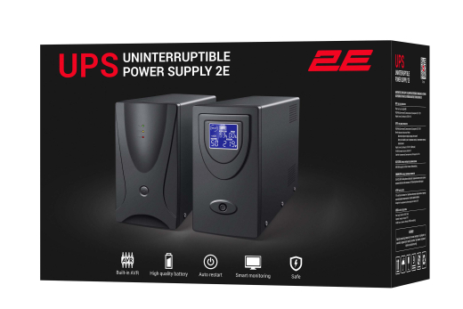Джерело безперебійного живлення 2E DD2000, 2000VA/1200W (2E-DD2000) - 4