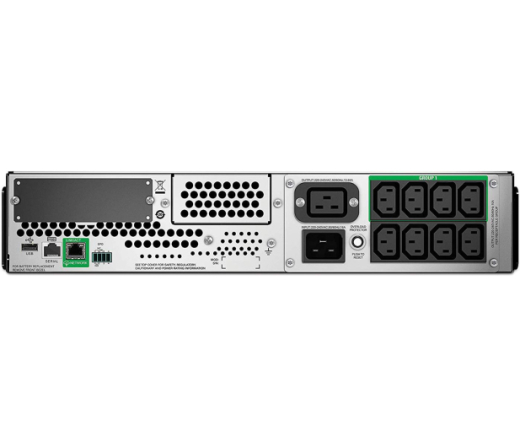 Лінійно-інтерактивне ДБЖ APC Smart-UPS (3000VA/2700W, 8x IEC, AVR, LCD, RACK) (SMT3000RMI2UC) - 3