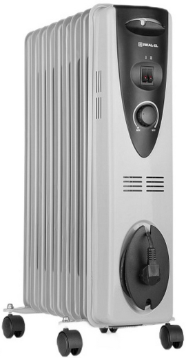 Масляний радіатор Real-El HEAT-L210 - 2