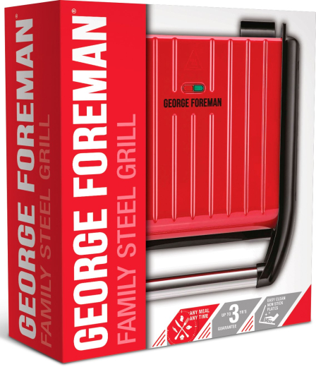 Электрогриль George Foreman 25040-56 Family Steel Grill (25040-56) - 12