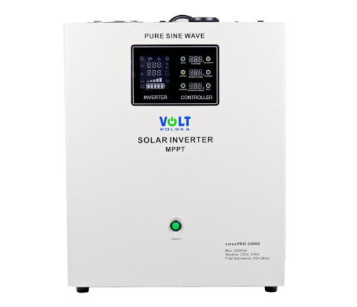 Источник бесперебойного питания Volt Polska SINUS PRO 2200 S 12/230V (1400/2200W) + 60A (3SPS200012) - 1