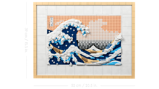 LEGO Конструктор ART Хокусай, «Велика хвиля» - 10