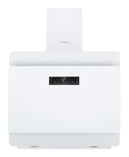 Витяжка Interline BRAVO WH A/60/GL/K - 1