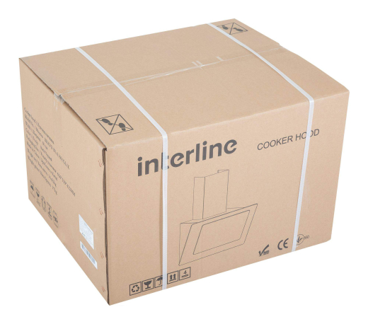 Витяжка Interline BRAVO BL A/60/GL/K - 13